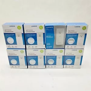 Linksys WiFi Dual Band Range Extender 5*RE6350 AC1200 3*RE6250 AC750 Lot 8 New - Picture 1 of 8