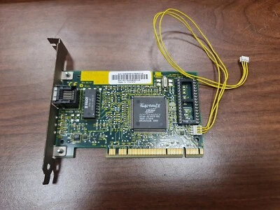 Ethernet Adapter Card 3Com 3C905B-TX (02-0172-002 A) XL PCI 10/100 Base-TX - Immagine 1 di 3