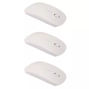 3pcs Ultra Thin Slim Mini 2.4GHz 1200 DPI USB Wireless Optical Mouse Mice - Picture 1 of 12