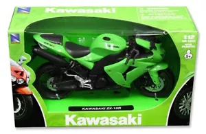 1/12 New Ray 2006 Kawasaki ZX-10R Motorrad Bike grün 42443 A - Bild 1 von 1