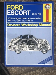 Ford Escort ‘75 To 85’ Haynes Manual - Picture 1 of 1