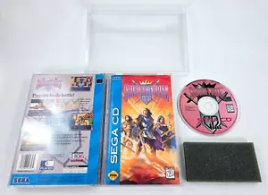 Tarjeta de registro SHINING FORCE CD COMPLETA excelente disco 1994 auténtico Sega CD probado - Imagen 1 de 12
