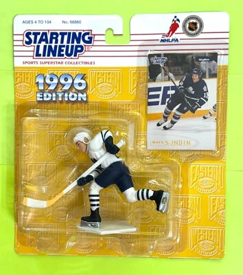 1996 Starting Lineup Mats Sundin FP Toronto Maple Leafs HOF Vintage Sweden - Image 1 of 4