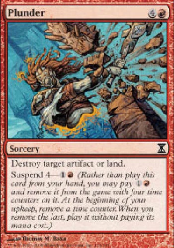 PLUNDER X4 4 4X Time Spiral MTG Magic the Gathering Cards DJMagic - Image 1 of 1