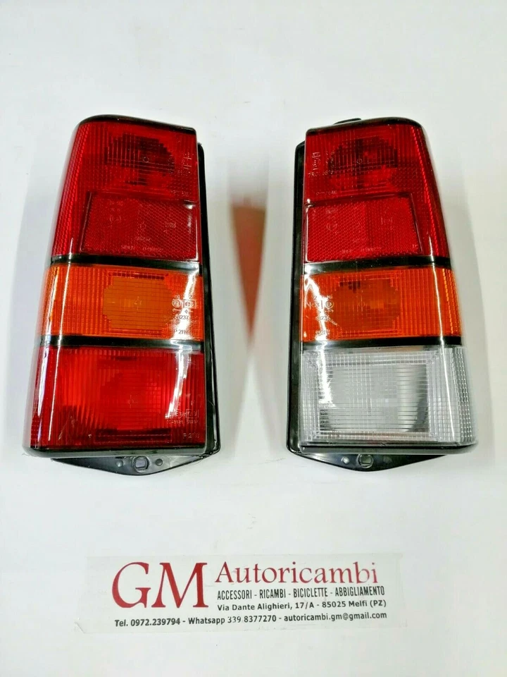 COPPIA FANALINI FANALI STOP POST. DESTRO E SINISTRO FIAT PANDA 750 1986>2003  - Immagine 1 di 4