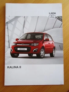LADA KALINA II Prospekt, brochure, cataloque !!! - Bild 1 von 1