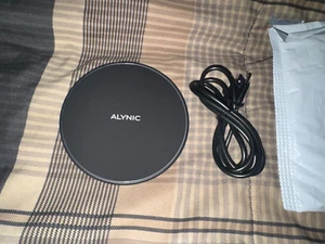 ALYNIC WithCable 30W Wireless Phone Charger Pad Dock Iphone Samsung Google Pixel - Picture 1 of 4