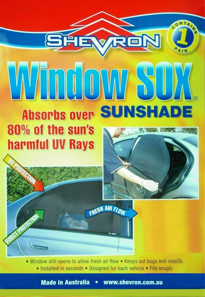 Shevron Window Sox Fits Holden Apollo JM-JP Wagon "Wide Body" 4/1993-12/1996 - image 1 of 1