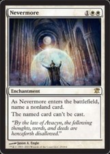 1x Nevermore NM, English MTG Innistrad