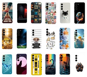 Custodia Cover Per Samsung Galaxy S25 Silicone TPU Morbida  Fantasia disegno - Foto 1 di 21