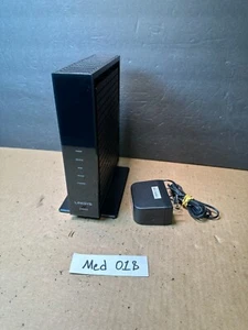 Linksys CM3024 24 X 8 Cable Modem Docsis 3.0 Intel With Adapter Used - Picture 1 of 6