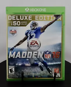 Madden NFL 16 (Microsoft Xbox One, 2015) CIB - Bild 1 von 3