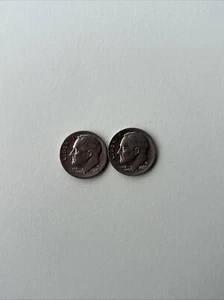1985-D Die Alignment Error Roosevelt Dime Error Both Sides ** - Picture 1 of 5