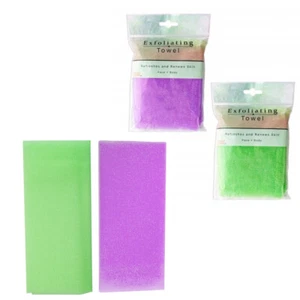 3 Pack Original Exfoliating Nylon Beauty Skin Cloths Shower Bath Body Wash Scrub - Picture 1 of 1