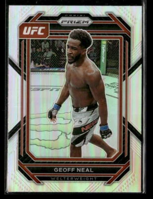Geoff Neal 2023 Panini Prizm UFC #127 Silver Prizms - Image 1 of 2