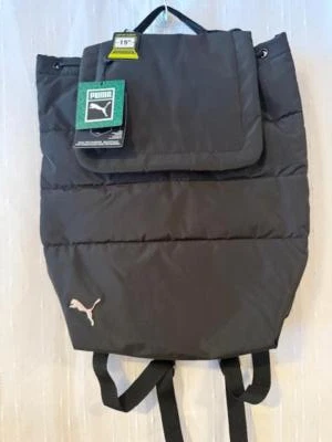 NWT PUMA QUILTED BARRELL BACKPACK WITH 15" LAPTOP POCKET ADJUSTABLE STRAPS - Image 1 of 4