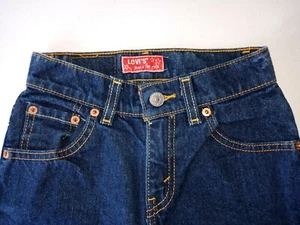 Levi Strauss Original Riveted 6 Pocket Jeans 517 Slim Stretch Flare sz Slim 8 - Picture 1 of 7