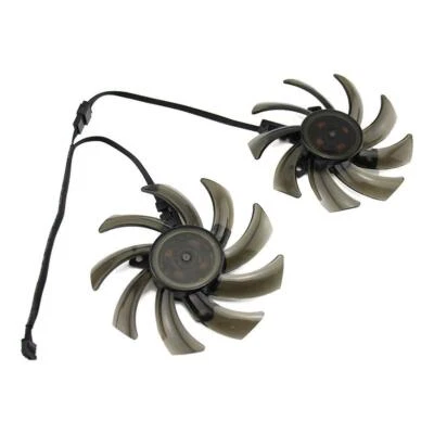 2 Pieces New 85mm 4Pin Graphics Card Cooling Fans for   GeForce GTX - Image 1 of 4
