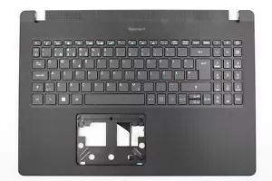 Original NEW Acer Travelmate TMP215-53 Palmrest Keyboard Nordic - Picture 1 of 2