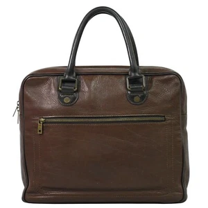 Louis Vuitton Euron M92532 Utah Leather Business Handbag Cafe - Picture 1 of 15