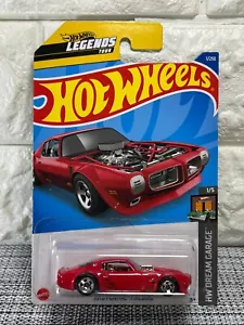 Hot Wheels HW Dream Garage 1/5 1970 Pontiac Firebird 1/250 Legends Tour Red - Picture 1 of 4