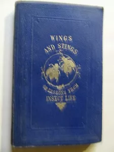 WINGS AND STINGS. A TALE FOR THE YOUNG 1855, BY CHARLOTTE M. TUCKER, FIRST ED. - Picture 1 of 5
