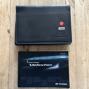 2011-2018 HYUNDAI VELOSTER OWNERS MANUAL HANDBOOK & WALLET 2012 Ref19269 - Picture 1 of 23