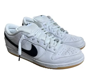 LNike SB Dunk Low Pro White Gum Low Top Sneakers 2023 (CD2563-101) Size 14 - Picture 1 of 10