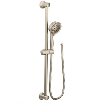 MOEN Eco-Performance 3667EPBN Handheld Showerhead With Slide Bar Brushed Nickel - Image 1 of 4