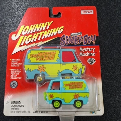 Johnny Lightning Scooby DooMaistoery Machine Die-cast el Car - Image 1 of 4