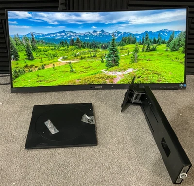 Philips B Line 34" Curved LED LCD Monitor UWQHD 346B1C ✨🔥✨NEW! OPEN BOX!✨🔥✨ - Image 1 of 4