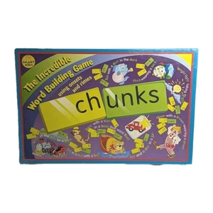Chunks The Incredible Word Building Game Smart Kids NEW - Picture 1 of 4