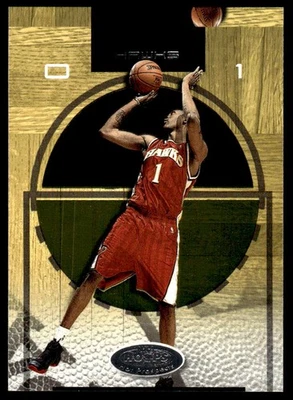 2001-02 Hoops Hot Prospects DerMarr Johnson #39 Atlanta Hawks - Image 1 of 2