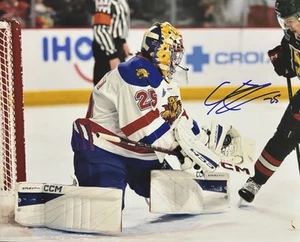 Rudy Guimond Signed 8x10 Photo! Detroit RED WINGS Goalie! Moncton Wildcats W/COA - Picture 1 of 2