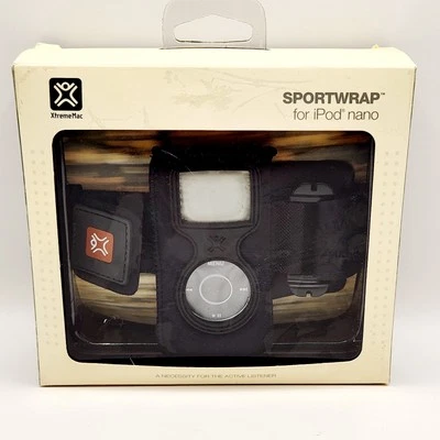 XtremeMac Sport Wrap IPod Nano Brazalete Estuche Negro Nuevo en Paquete 2005 Nuevo Antiguo Stock Foto 1 de 4