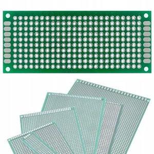 Dwustronna uniwersalna płyta prototypowa Rosfix 30x70mm zielona - Zdjęcie 1 z 5