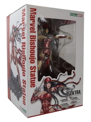Kotobukiya Bishoujo Elektra Statue 1/7 Scale X-Men Marvel Comics New In Box - Image 1 of 4
