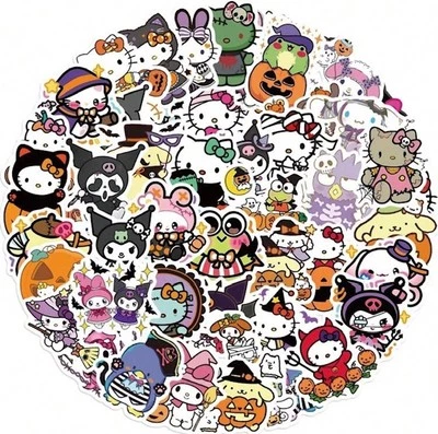 Halloween Theme Sanrio Hello Kitty & Friends Stickers - NEW!