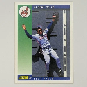 Puntuación 1992 Albert Belle #31 Cleveland Indians 10*5 - Imagen 1 de 2