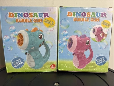 dinosaur bubble gun machine gun (2) Pack - Image 1 of 3