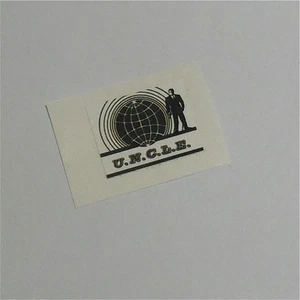 Corgi Toys 497 Oldsmobile Man From UNCLE Thrush Buster Bonnet Sticker - Picture 1 of 3