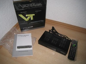 Vantage VT-21 HD USB / HDTV SAT-Receiver neu in OVP - Bild 1 von 3