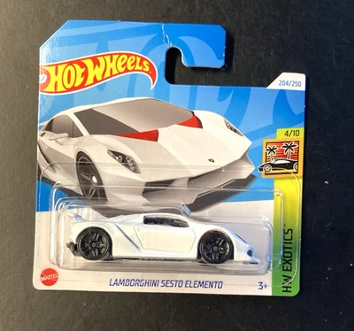 Hot Wheels Lamborghni Sesto Elemento #204/250 - 2024 H W Exotics 4/10 Foto 1 de 4