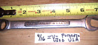Vintage  Craftsman 9/16 =V= Combo Wrench Forged In Usa
