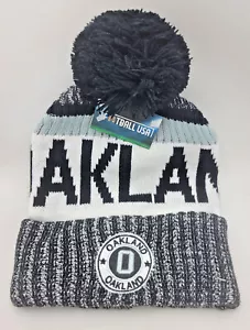 OAKLAND Pom Cuffed Knit Hat - Picture 1 of 3