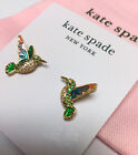 Kate Spade New York schillerndes Gänseblümchen Kolibri Nieten Ohrringe mit KS Staubbeutel Neu