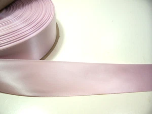 Pale Lavender Purple Single-Face Satin Ribbon 1 1/2 inches wide x 6 yards B49 - Picture 1 of 5