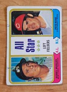1974 Topps #336 Left Fielders-Bobby Murcer and Pete Rose AS; RARE FIND!!! - Picture 1 of 2