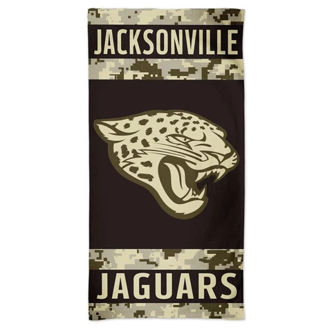 JACKSONVILLE JAGUARS DIGITAL CAMO 30"X60" SPECTRA BEACH TOWEL NEW WINCRAFT 👀 Cover