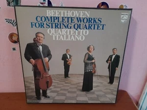 Beethoven, Quartetto Italiano - Complete Works For String Quartet - 10 LP - Foto 1 di 6
